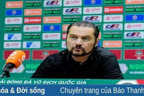 HLV Popov: 'Thanh Hóa cần thêm chút may mắn để thắng Nam Định'