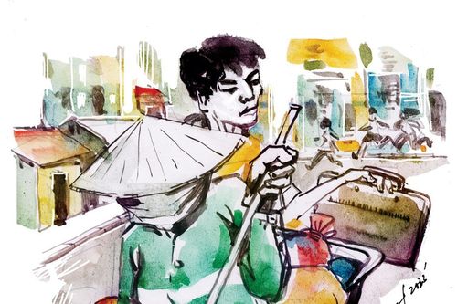 Tiếng chổi lúc rạng sáng