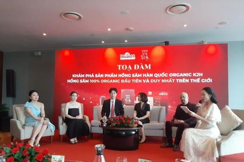 Hồng sâm organic đến từ thương hiệu KJH Hàn Quốc chính thức ra mắt tại Việt Nam