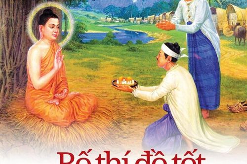 Bố thí đồ tốt quả phước tốt - xấu