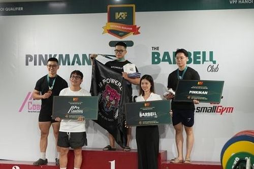 96 thí sinh lọt vào vòng chung kết Giải Powerlifting Việt Nam 2023