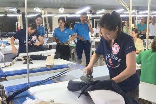 Hội thi Công nhân may giỏi huyện Ứng Hòa năm 2023