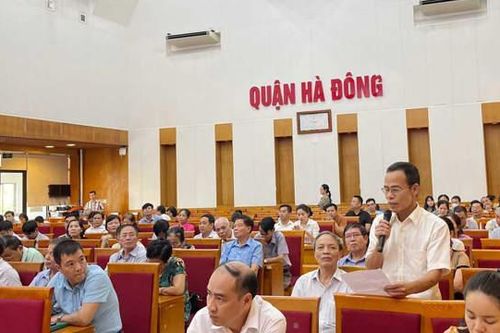 Hà Đông: Nhiều cử tri phản ánh về dự án giao thông và môi trường