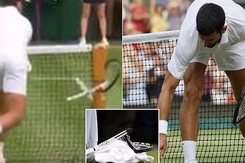 Djokovic đập vợt đầy tức tối khi thua Alcaraz, fan ngay lập tức so sánh với Federer và Nadal