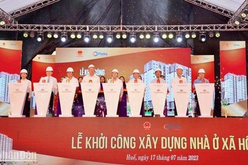 Thừa Thiên Huế khởi công xây dựng hơn 1.000 căn hộ nhà ở xã hội