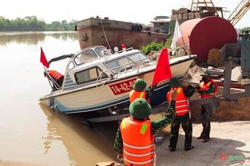 Lực lượng vũ trang Quảng Ninh, Thái Bình sẵn sàng ứng phó với bão số 1