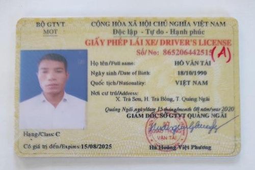 Dùng bằng lái giả bị khởi tố thật