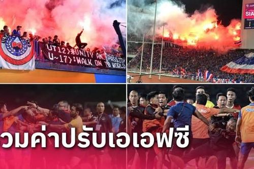 Thống kê buồn về bóng đá Thái Lan