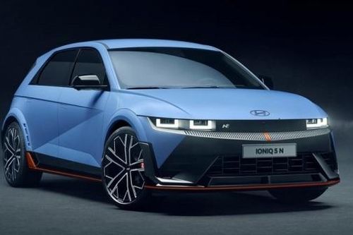 Cận cảnh xe ô tô điện Hyundai Ioniq 5 N, công suất tới 641 mã lực