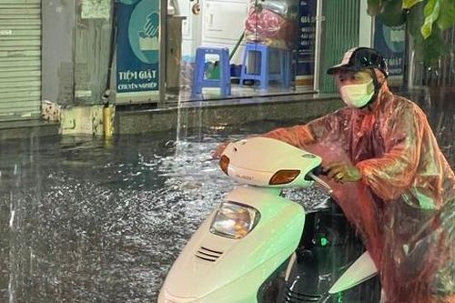 Ảnh hưởng bão số 1, từ ngày mai Hà Nội mưa to dữ dội