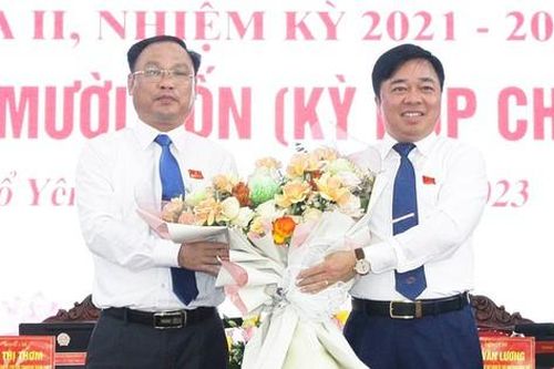 Bầu Chủ tịch thành phố Phổ Yên - Thái Nguyên
