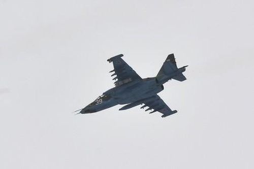 Cường kích Su-25 của Nga rơi xuống Biển Azov