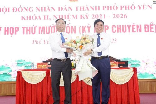 Ông Nguyễn Công Thịnh giữ chức Chủ tịch UBND TP Phổ Yên