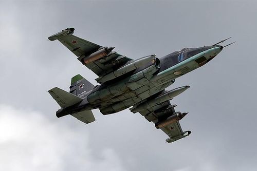 Tiêm kích Su-25 của Nga rơi ở biển Azov