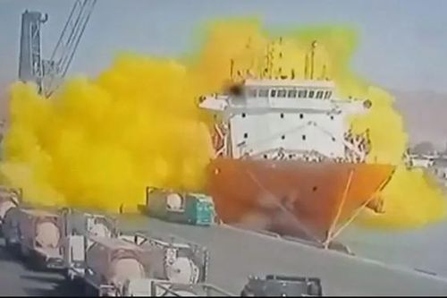 Jordan: Phạt tù 5 đối tượng liên quan vụ rò rỉ khí clo ở cảng Aqaba