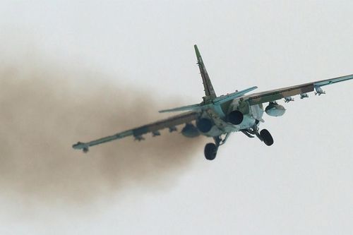 Nga: Su-25 rơi trên Biển Azov, phi công kịp phóng ghế thoát hiểm