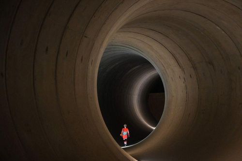 Cận cảnh 'siêu cống' dài 25 km tại thủ đô của Anh