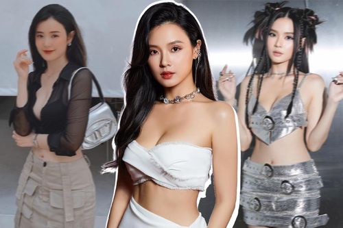 Midu mê diện đồ cắt xẻ, khoe body 'mướt mắt' tuổi U40 khiến dân tình đỏ mặt