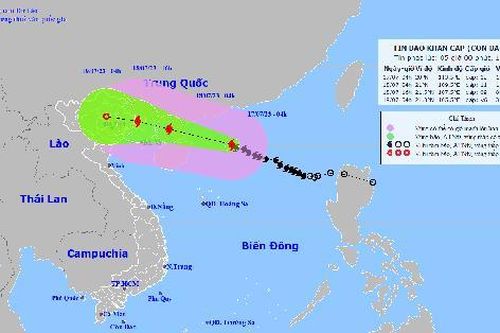Bão số 1 gia tăng sức mạnh, đêm nay Bắc Bộ mưa rất to; truyền thông châu Á đồng loạt phát tin