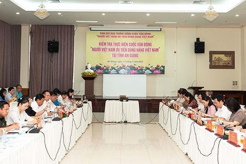 An Giang thực hiện hiệu quả Cuộc vận động 'Người Việt Nam ưu tiên dùng hàng Việt Nam'