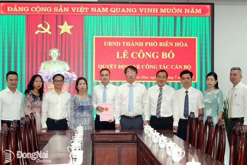 Ông Kiều Công Đức được bổ nhiệm làm Chánh Văn phòng HĐND và UBND TP.Biên Hòa