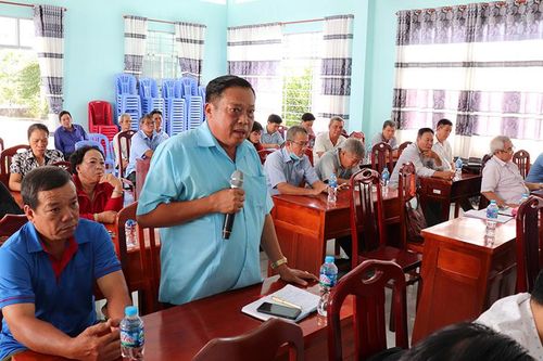 Cử tri gửi gắm ý kiến, kiến nghị đến kỳ họp thứ 6 Hội đồng nhân dân tỉnh
