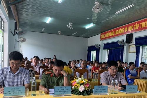 Ngày hội toàn dân bảo vệ an ninh Tổ quốc tại xã Ia Sol