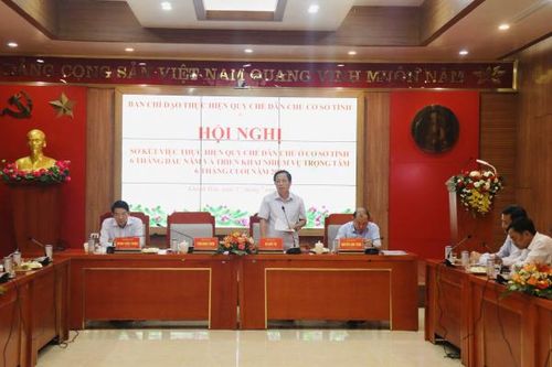 Tiếp tục thực hiện hiệu quả quy chế dân chủ ở cơ sở
