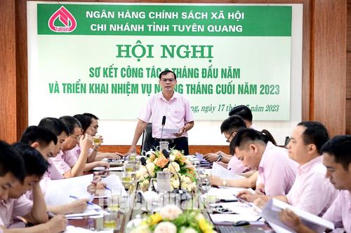 Phấn đấu đến 30-9 cơ bản hoàn thành chỉ tiêu kế hoạch tín dụng Trung ương giao năm 2023