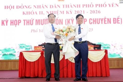 Thái Nguyên: Ông Nguyễn Công Thịnh được bầu làm Chủ tịch UBND thành phố Phổ Yên