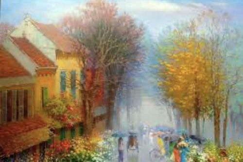 Khoảnh khắc đầu ngày mùa