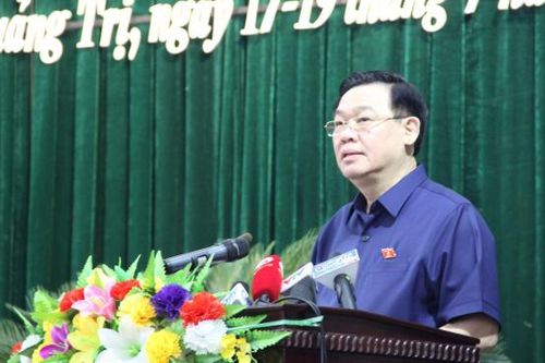 Chủ tịch Quốc hội Vương Đình Huệ dự, chỉ đạo kỳ họp HĐND tỉnh Quảng Trị