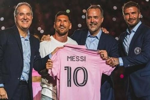 Clip Messi ra mắt đội bóng do Beckham đồng chủ sở hữu