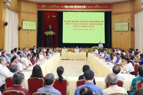 'Kiến nghị của cử tri Hoàn Kiếm rất trúng, sát thực tiễn phát triển của Thủ đô'