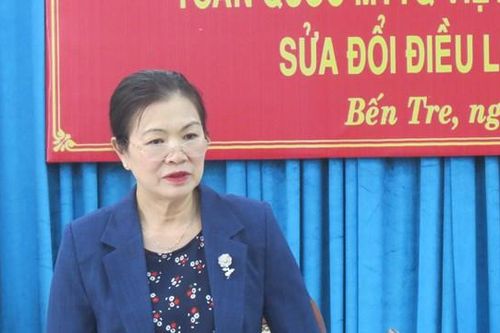 Phó Chủ tịch Trương Thị Ngọc Ánh đánh giá cao các kiến nghị của tỉnh Bến Tre