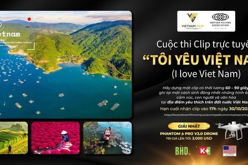 Cuộc thi Clip trực tuyến 'Tôi yêu Việt Nam'