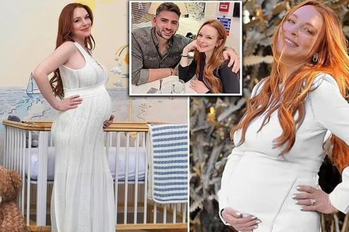 'Cô nàng lắm chiêu' Lindsay Lohan sinh con trai, tên quý tử mới độc lạ