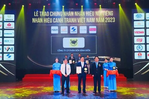 Bình Điền-Đầu Trâu đạt 'Top 10 nhãn hiệu nổi tiếng Việt Nam năm 2023'