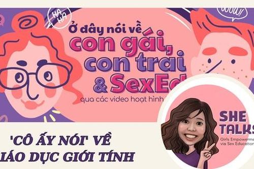 She Talks: 'Cô ấy nói' về giáo dục giới tính