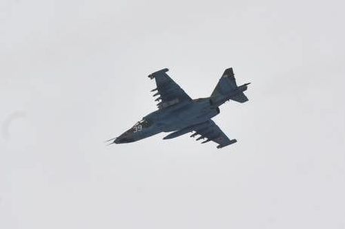 'Xe tăng bay' Su-25 của Nga gặp nạn