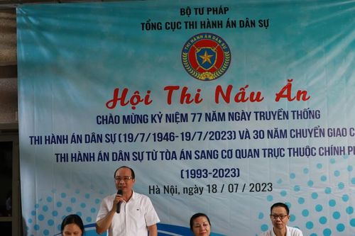 Tổng cục Thi hành án dân sự: Tổ chức Hội thi 'Công đoàn viên THADS với ẩm thực 3 miền'