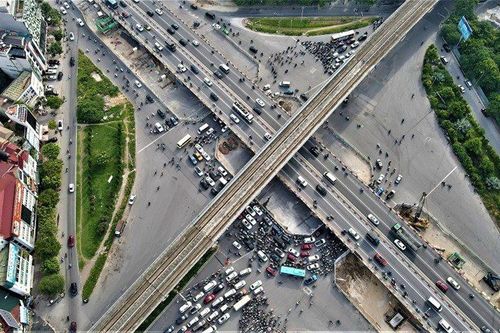 Hà Nội điều chỉnh lại giao thông khu vực nút giao Mai Dịch