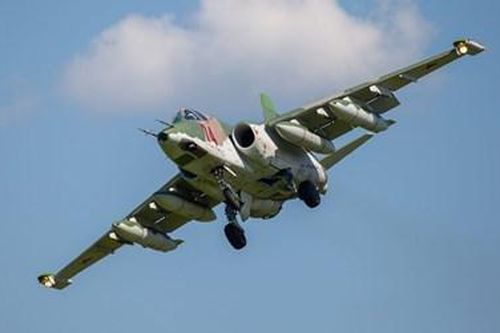 Máy bay Su-25 Nga rơi ở biển Azov khi đang huấn luyện