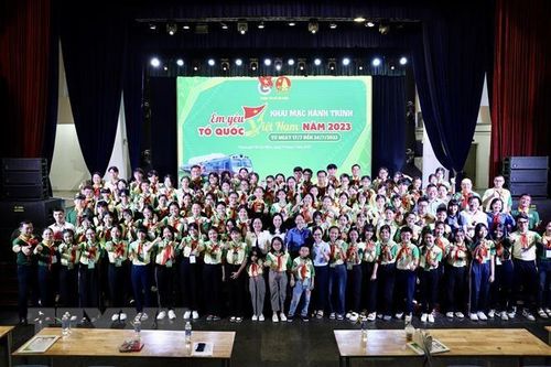 TP Hồ Chí Minh: Khai mạc Hành trình 'Em yêu Tổ quốc Việt Nam' năm 2023