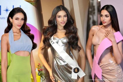 Visual chuẩn celeb của thí sinh hot nhất Hoa hậu Hoàn vũ Thái Lan