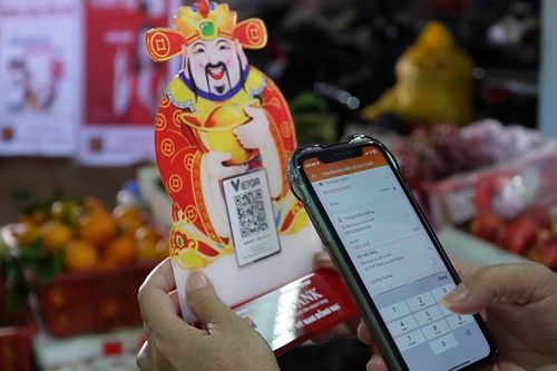 Thời đi chợ thanh toán nhanh như 'điện'