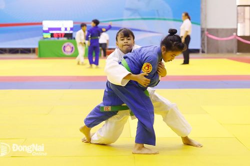Hơn 700 VĐV tranh tài Giải vô địch trẻ Judo quốc gia tại Đồng Nai