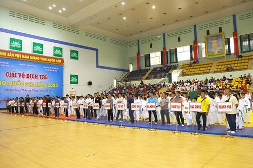 Khai mạc Giải vô địch trẻ Judo quốc gia năm 2023