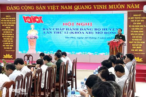 Đảng bộ H.Tân Phú: Tập trung quyết liệt lãnh đạo những chỉ tiêu còn đạt thấp