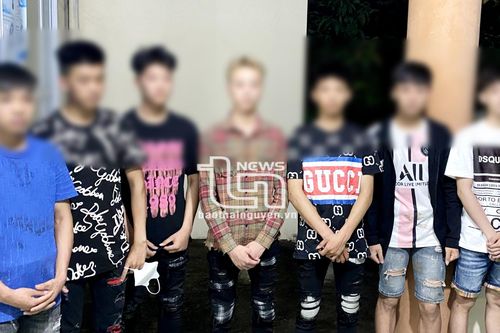 Phú Bình: Khởi tố 8 đối tượng gây rối trật tự công cộng